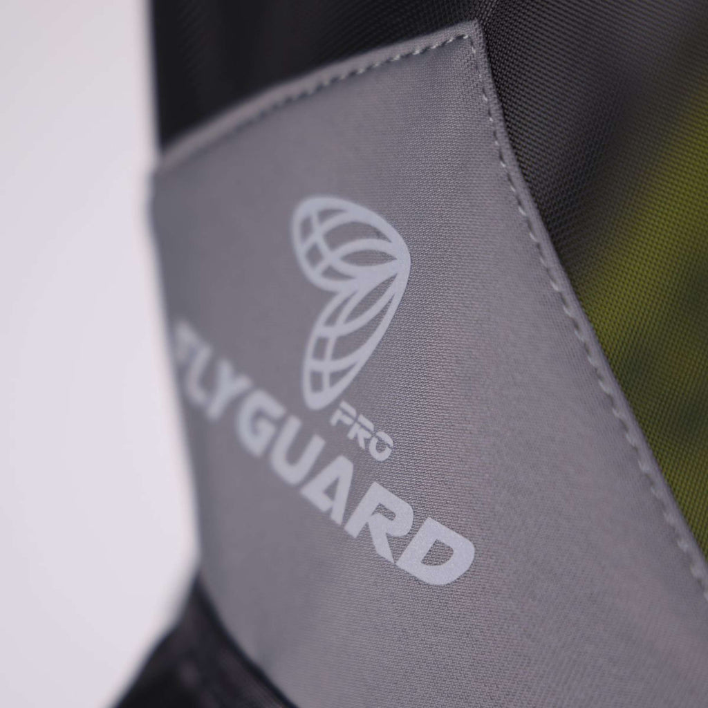 FlyGuard by Shires Fliegenmaske Pro Hi-Viz Fine Mesh mit Ohren und Nase Fluo gelb