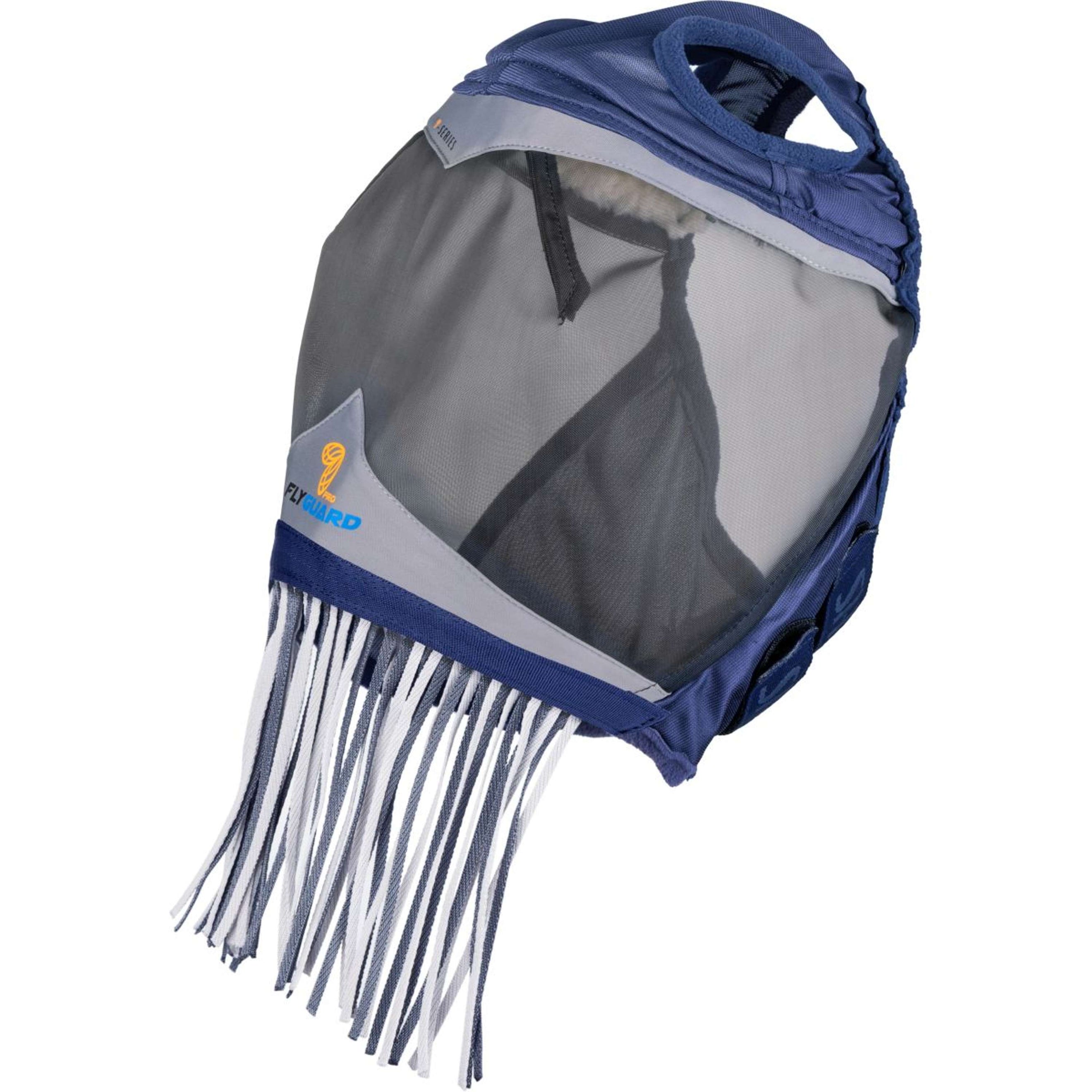FlyGuard by Shires Fliegenmaske Pro Fine Mesh mit Ohrausschnitt und Nasenfransen Navy FlyGuard by Shires Fliegenmaske Pro Fine Mesh mit Ohrausschnitt und Nasenfransen Navy