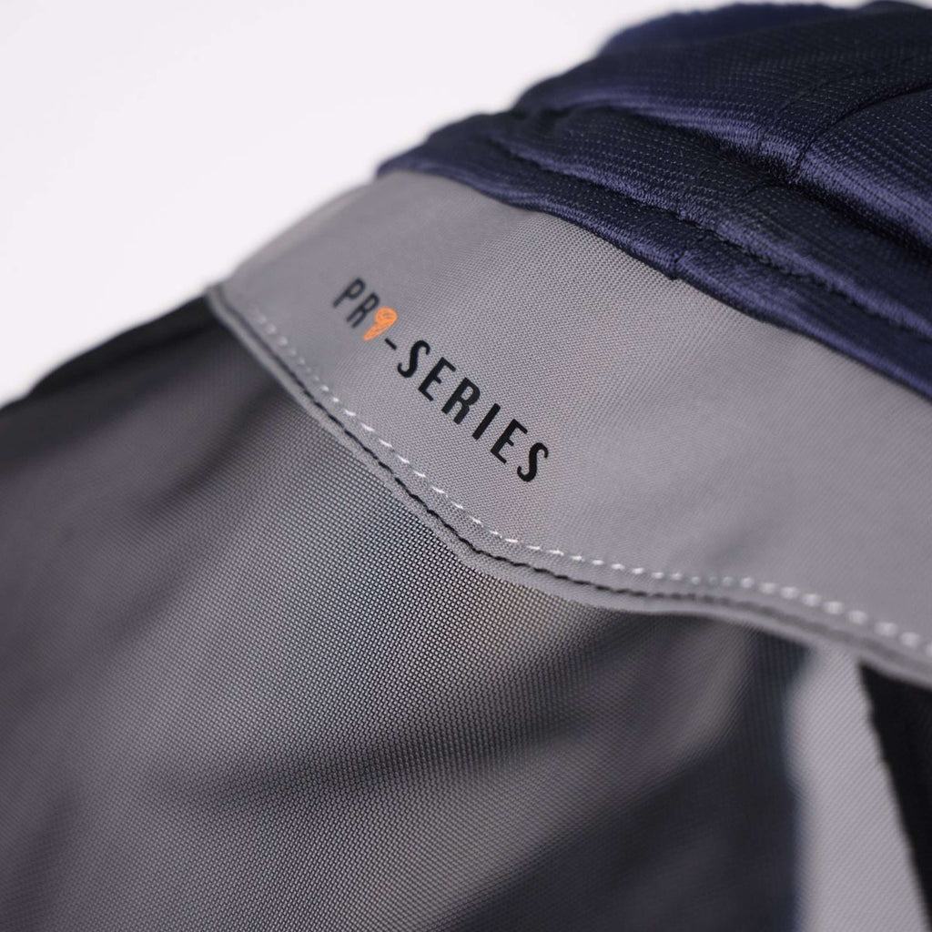 FlyGuard by Shires Fliegenmaske Pro Fine Mesh mit Ohrausschnitt und Nasenfransen Navy