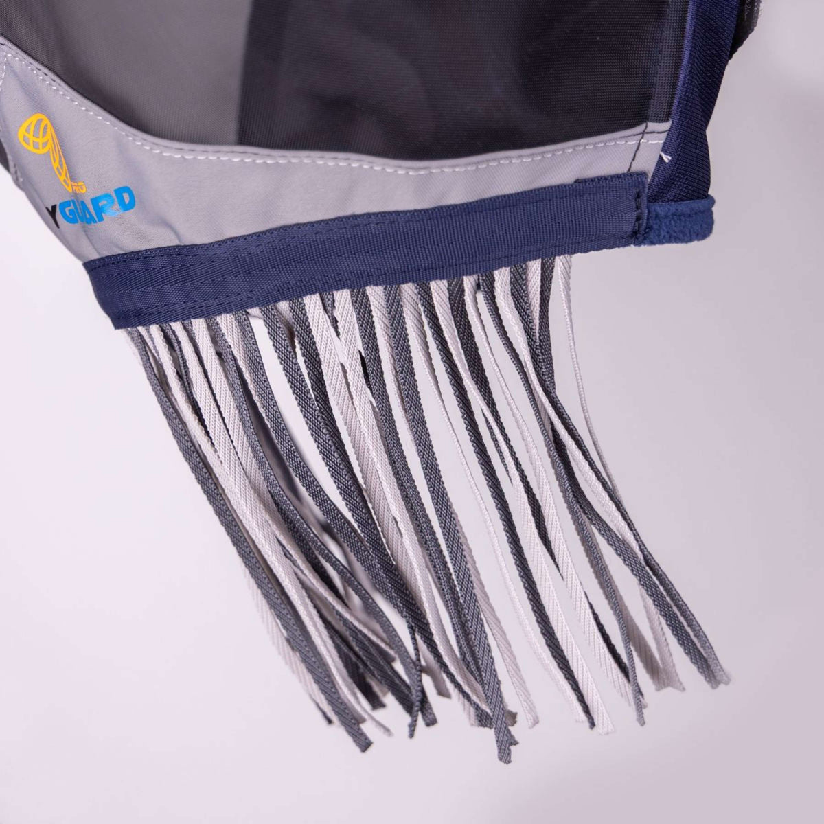 FlyGuard Fliegenmaske Pro Fine Mesh mit Ohrausschnitt und Nasenfransen Navy