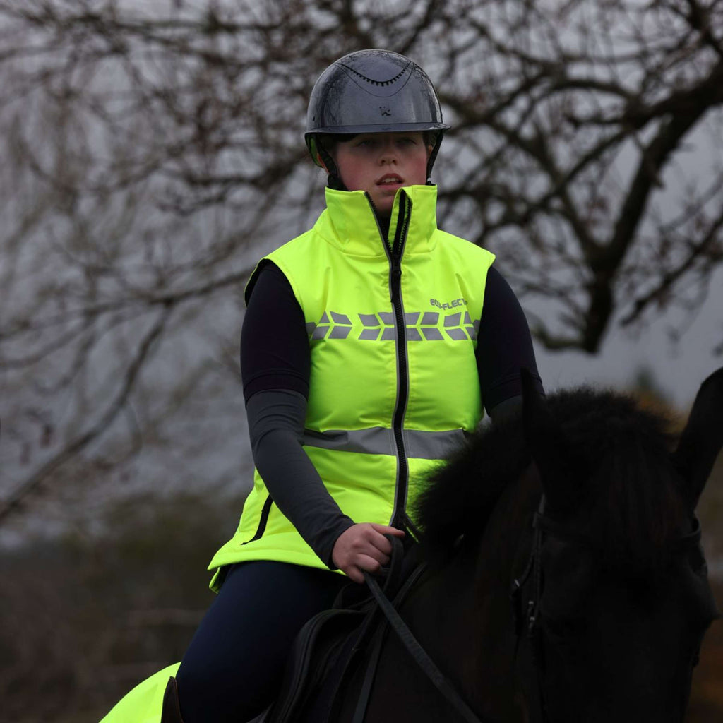 Equi-Flector by Shires Reflektierende Weste Gelb