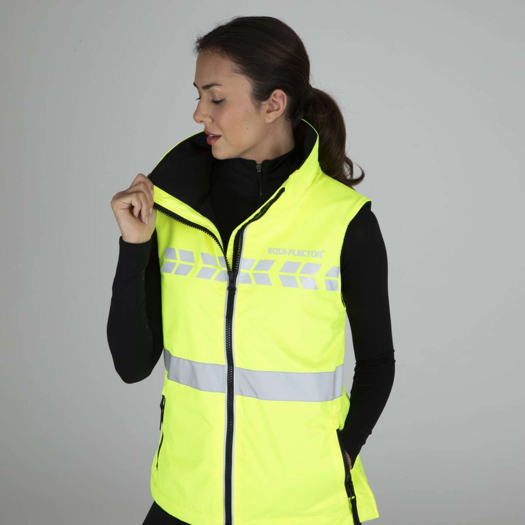 Equi-Flector by Shires Reflektierende Weste Gelb