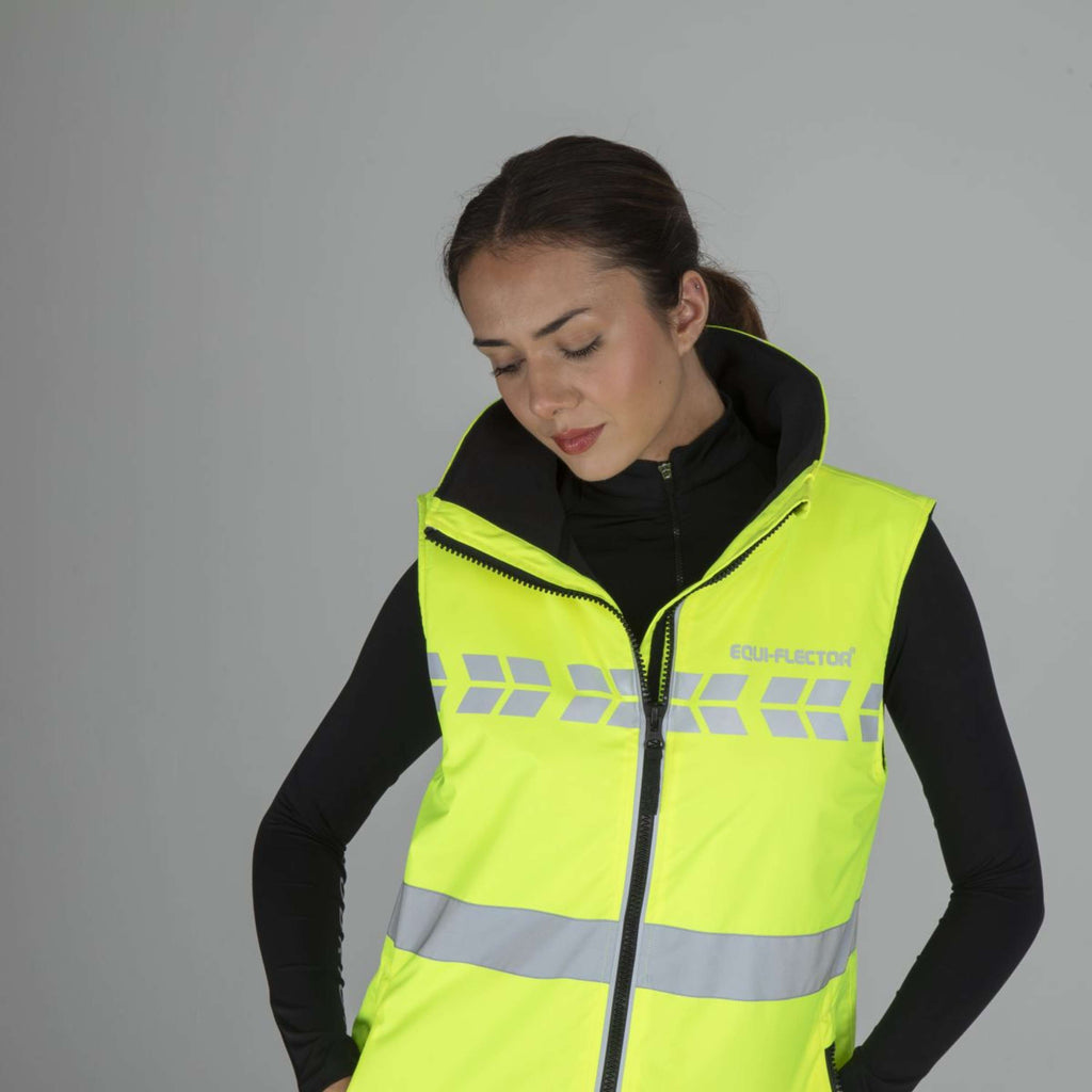Equi-Flector by Shires Reflektierende Weste Gelb