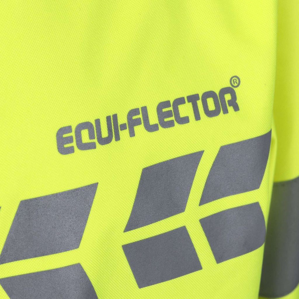 Equi-Flector by Shires Reflektierende Jacke Kinder Gelb