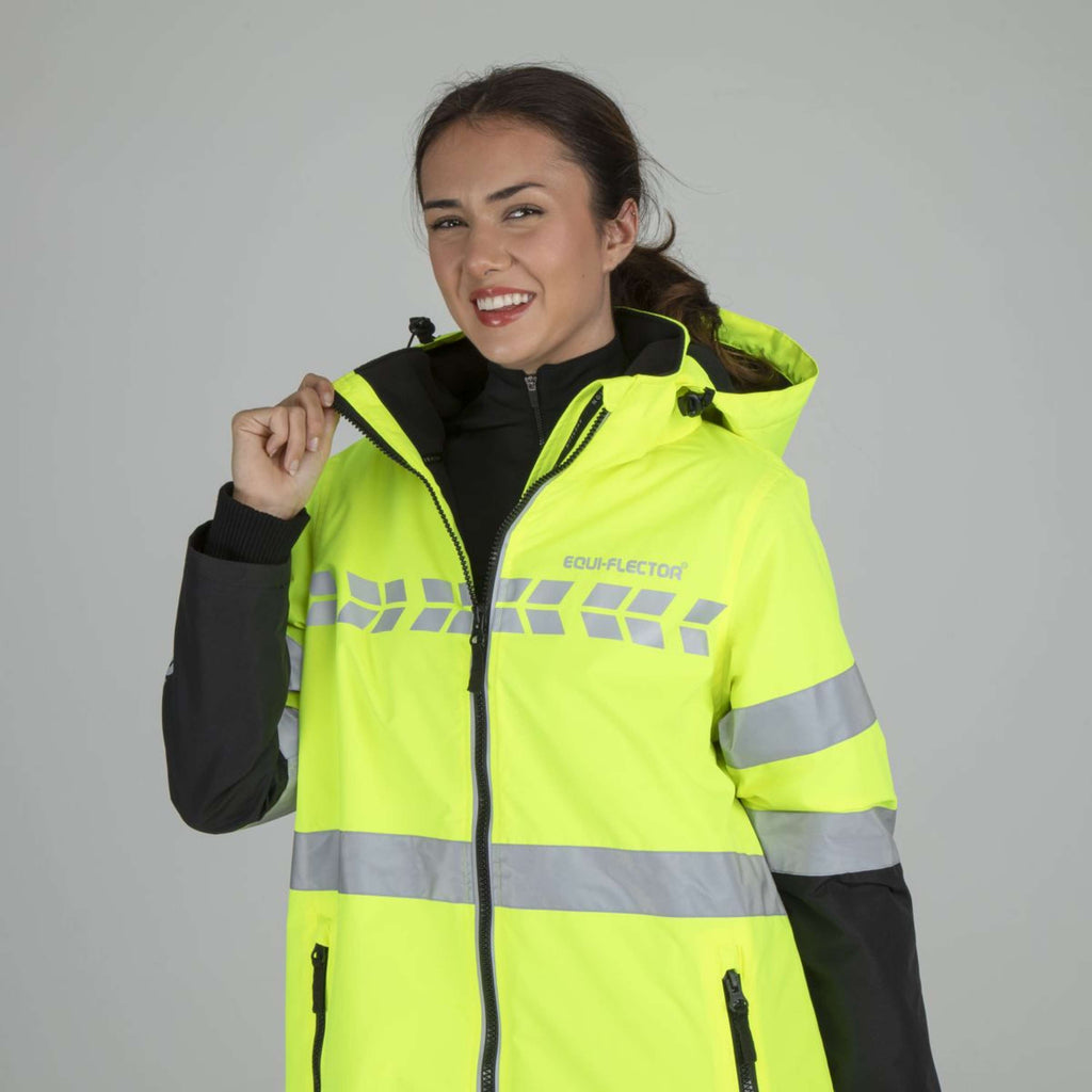 Equi-Flector by Shires Reflektierende Jacke Lang Gelb