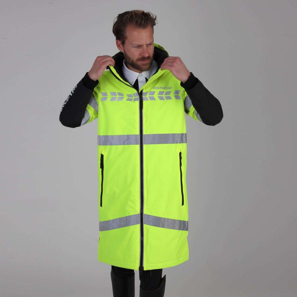 Equi-Flector by Shires Reflektierende Jacke Lang Gelb