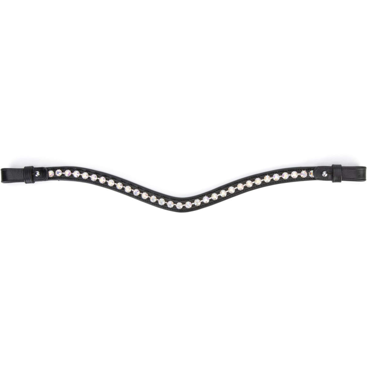Velociti by Shires Stirnriemen GARA Iridescent Diamante Schwarz