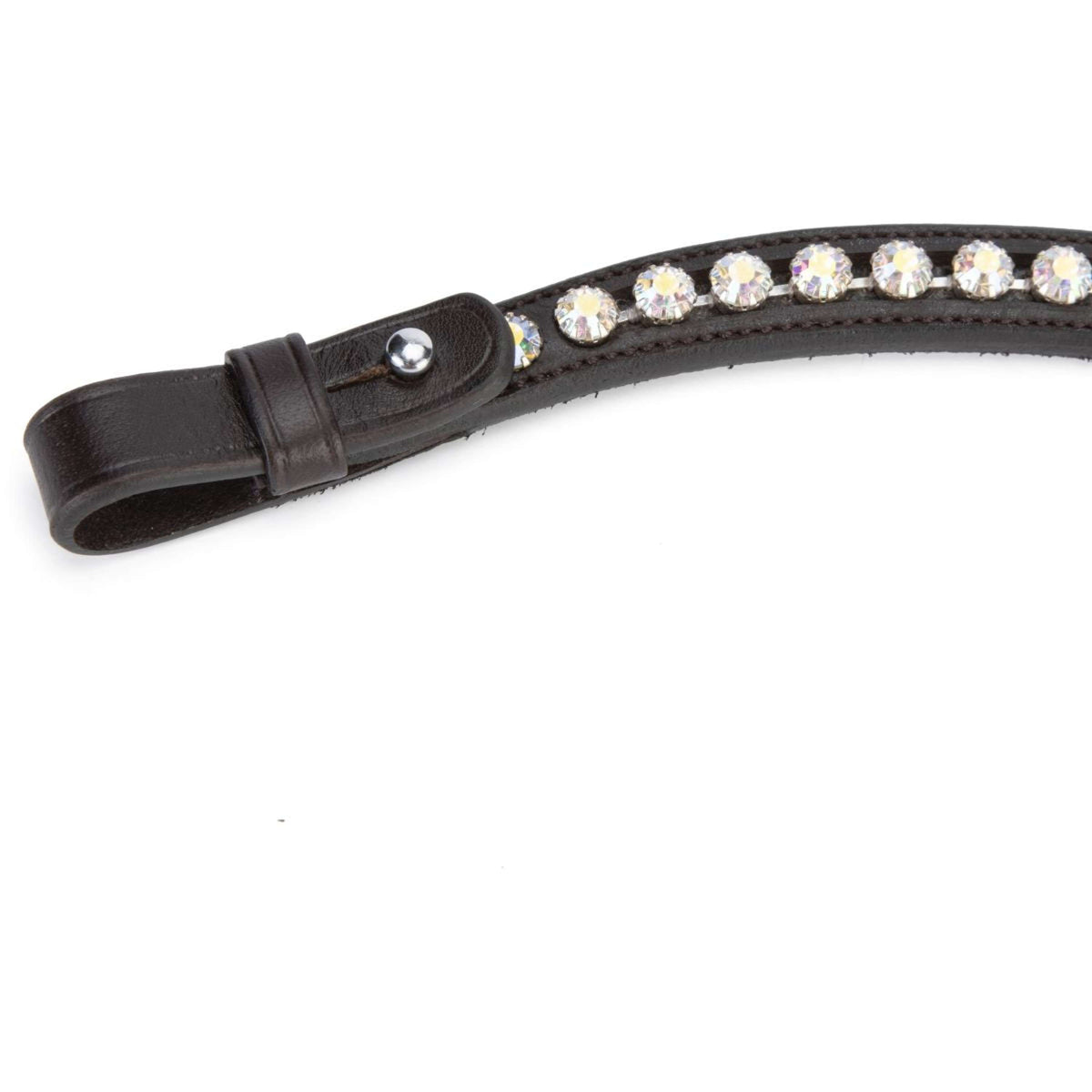 Velociti by Shires Stirnriemen GARA Iridescent Diamante Havanna