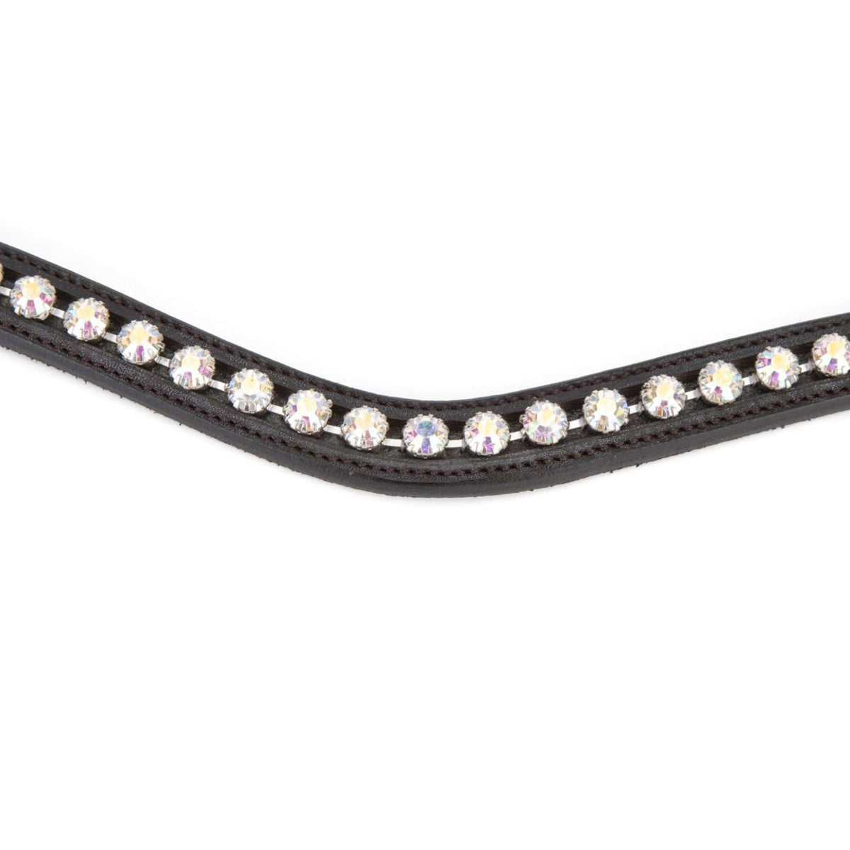 Velociti by Shires Stirnriemen GARA Iridescent Diamante Havanna