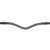 Velociti by Shires Stirnriemen GARA Black Diamante Schwarz