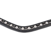 Velociti by Shires Stirnriemen GARA Black Diamante Schwarz