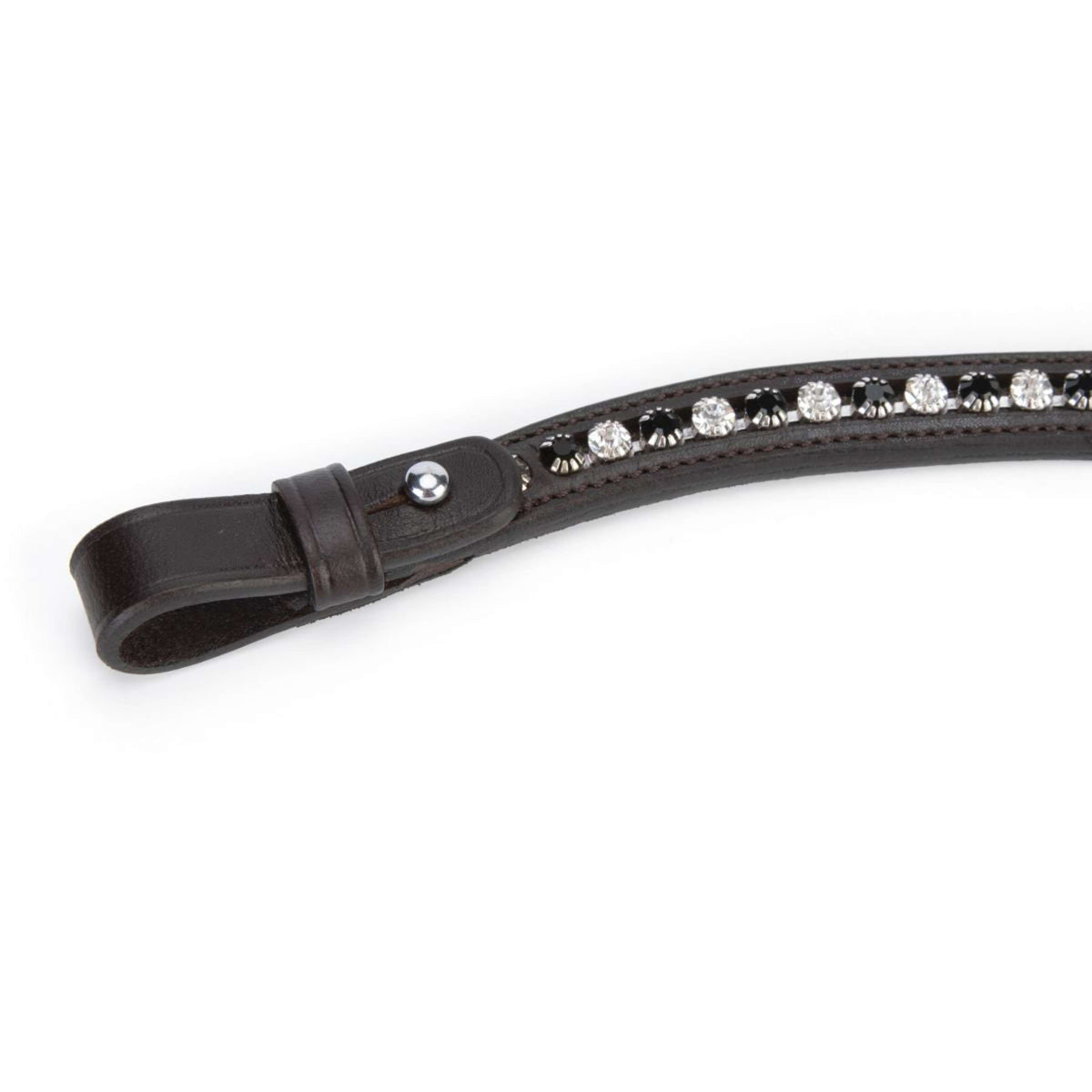 Velociti by Shires Stirnriemen GARA Black Diamante Havanna