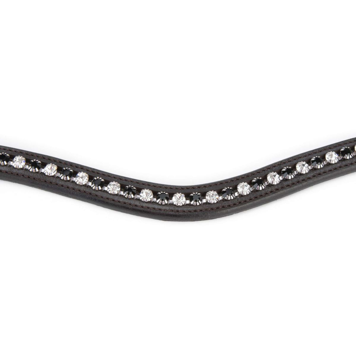 Velociti by Shires Stirnriemen GARA Black Diamante Havanna