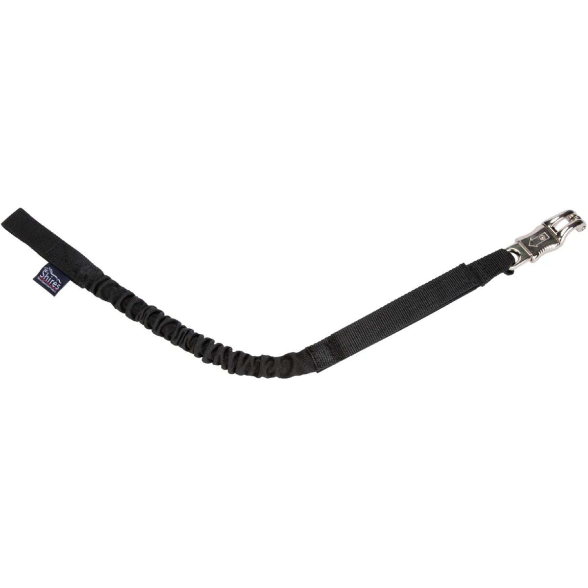 Shires Anbindestrick Bungee Breakaway Schwarz