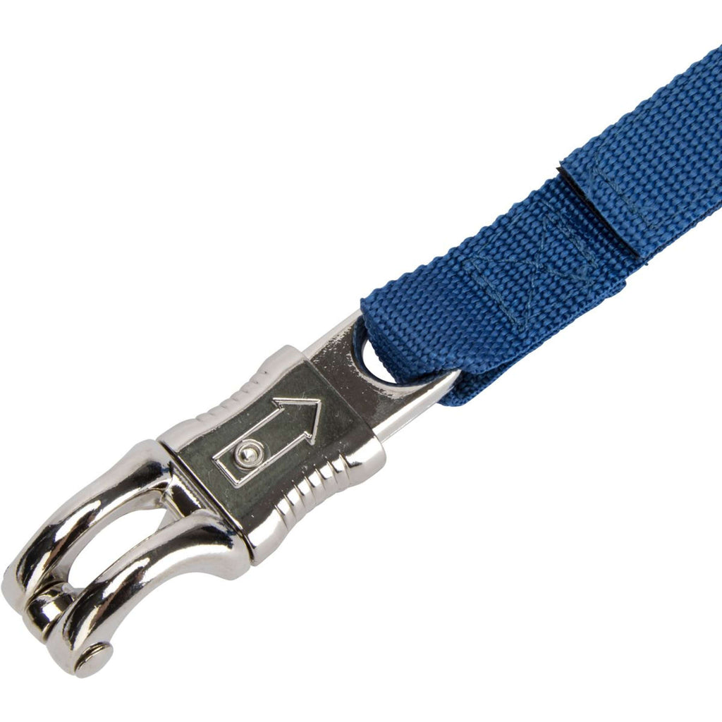Shires Anbindestrick Bungee Breakaway Blau
