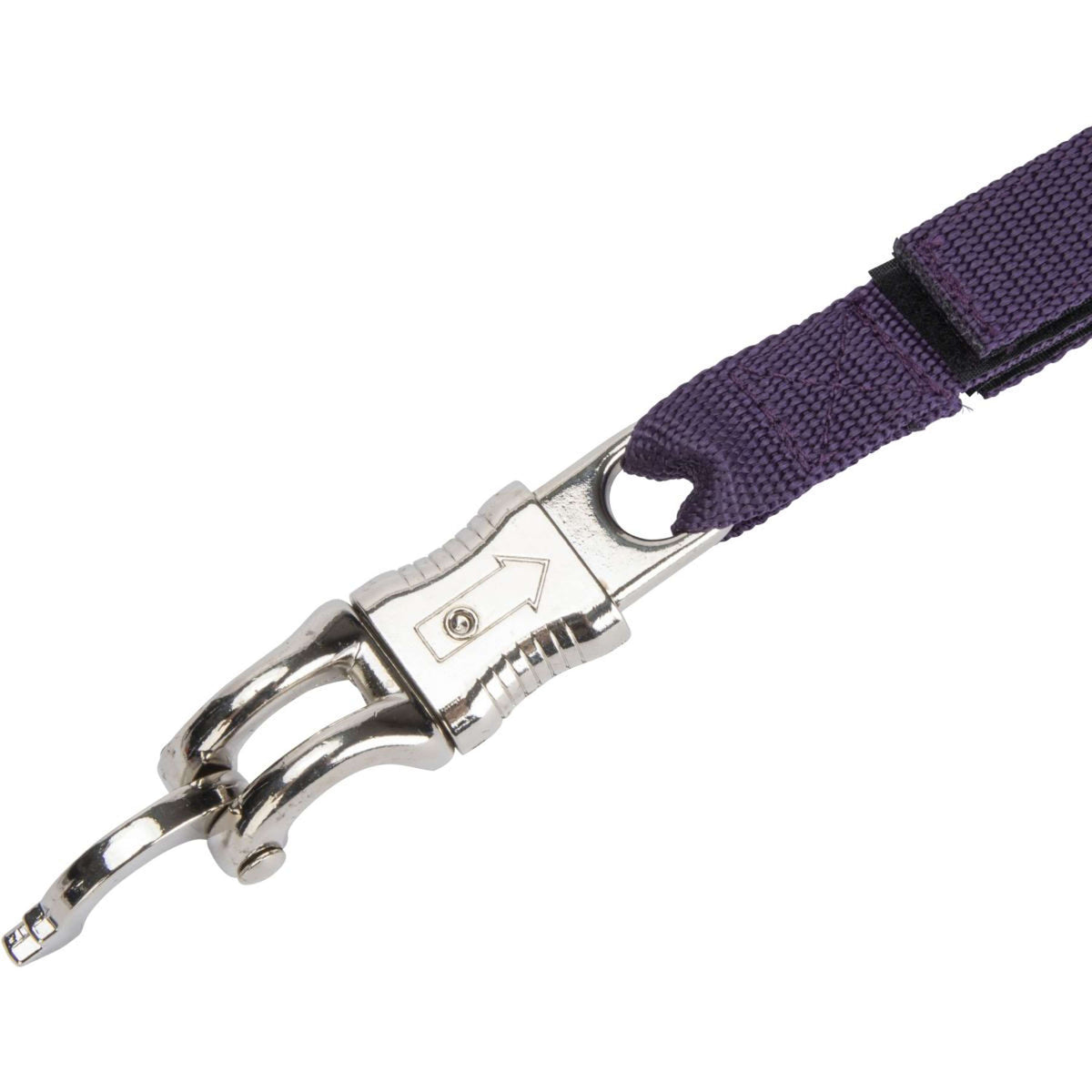 Shires Anbindestrick Bungee Breakaway Violett