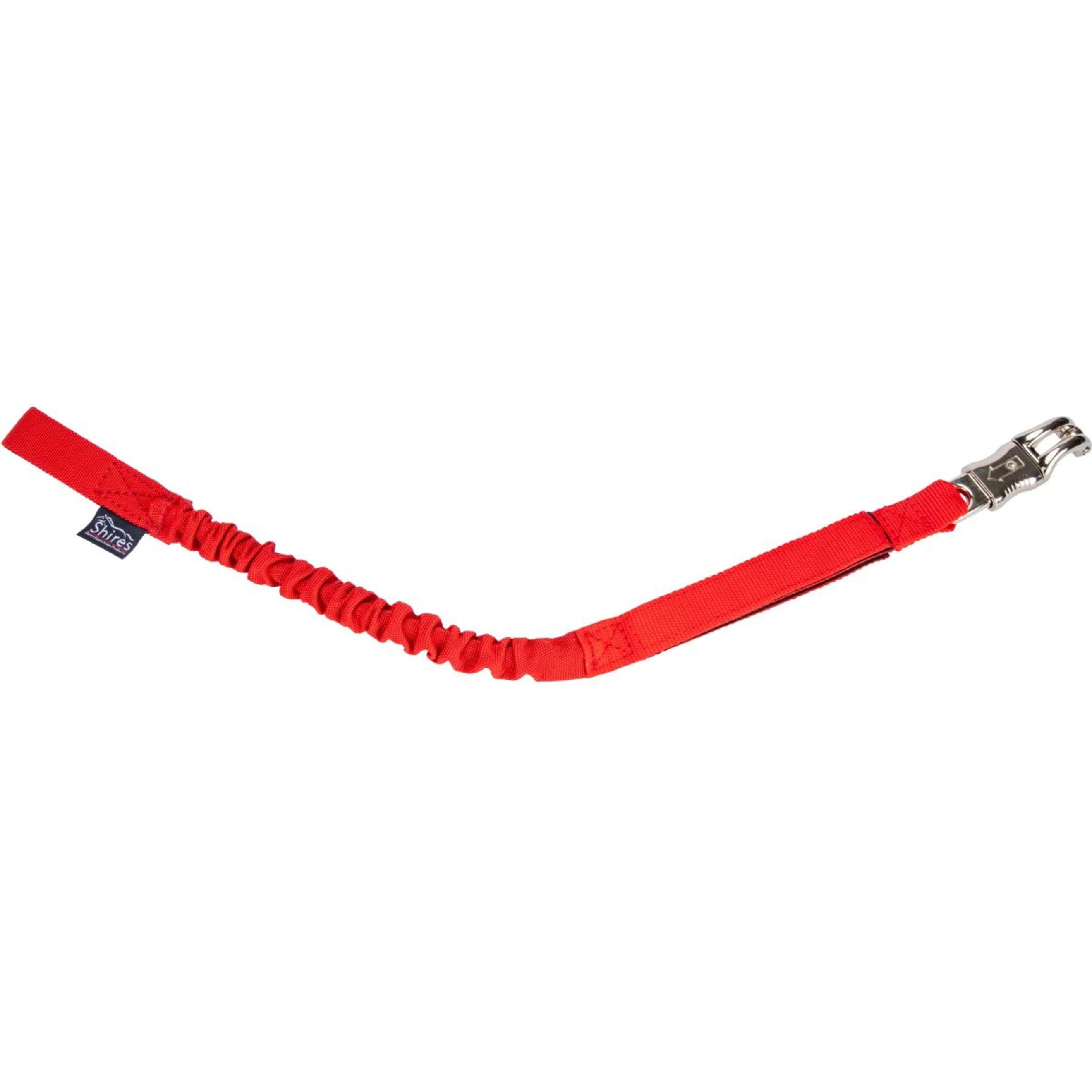 Shires Anbindestrick Bungee Breakaway Rot