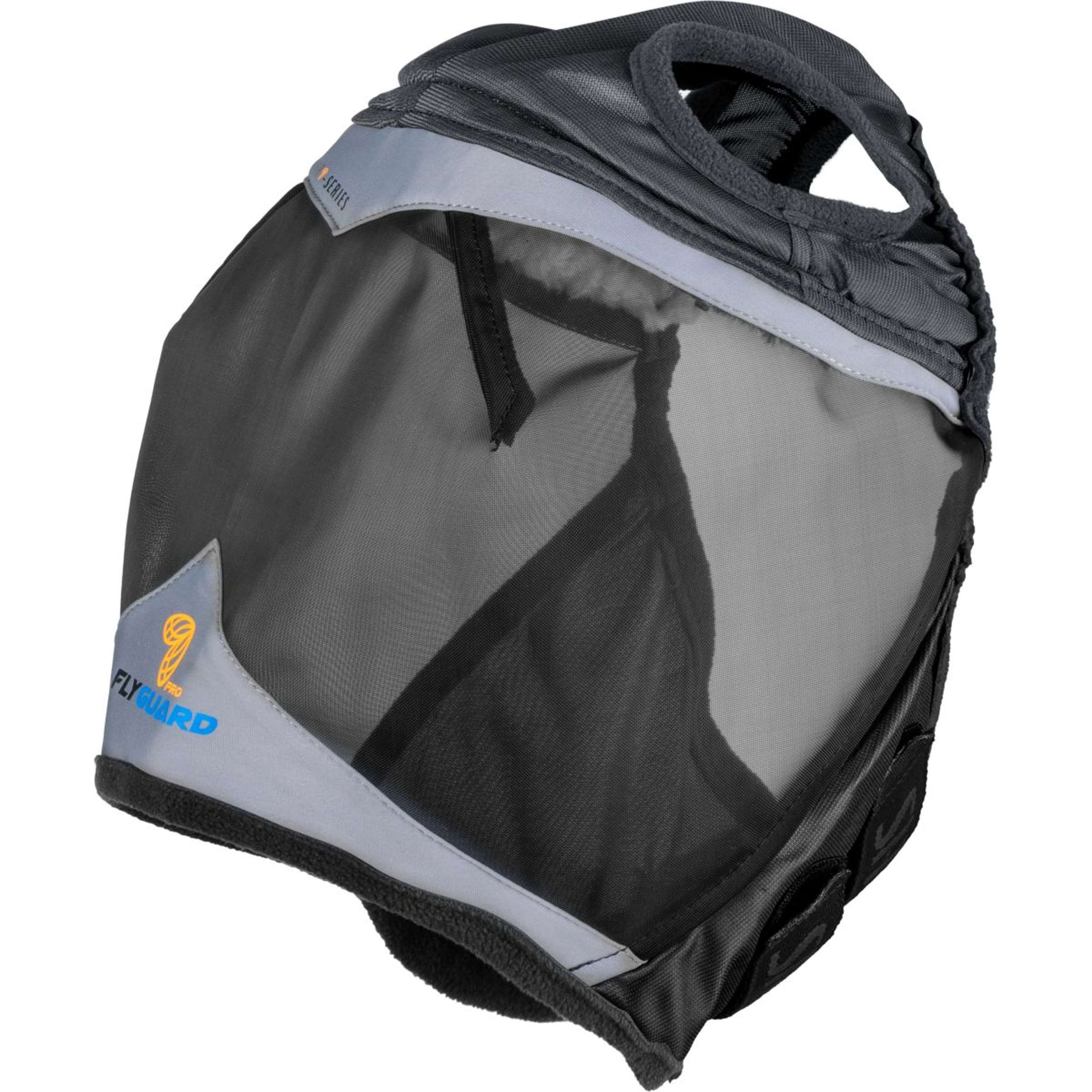 FlyGuard by Shires Fliegenmaske Pro Fine Mesh mit Ohrausschnitt Jet FlyGuard by Shires Fliegenmaske Pro Fine Mesh mit Ohrausschnitt Jet