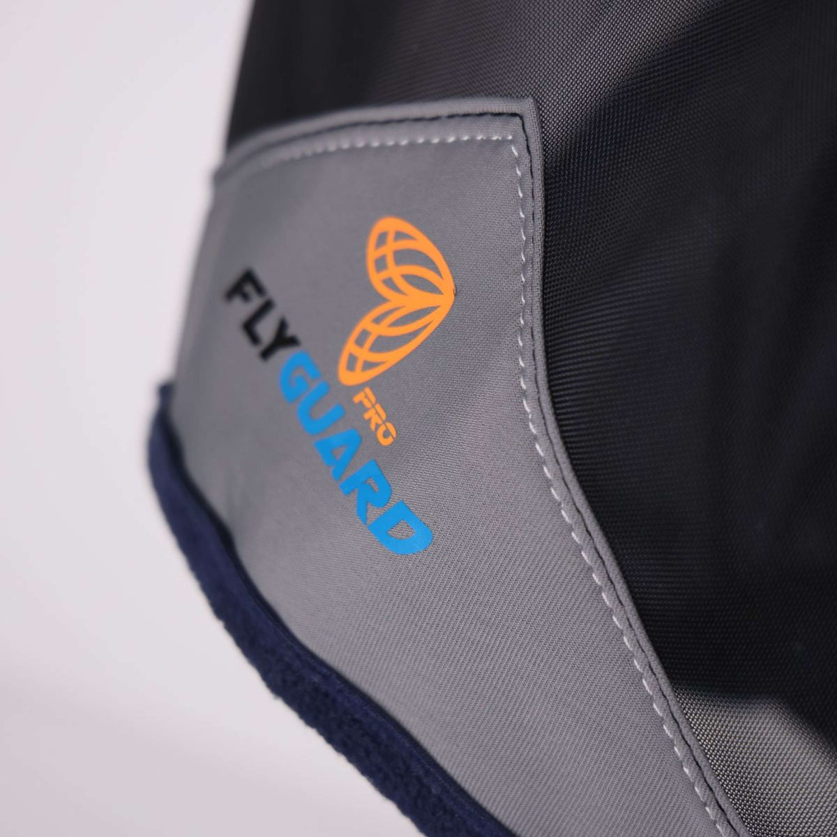 FlyGuard by Shires Fliegenmaske Pro Fine Mesh mit Ohrausschnitt Navy