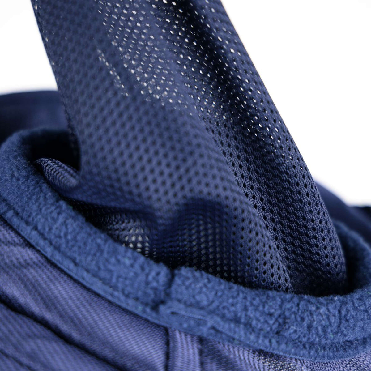 FlyGuard Fliegenmaske Pro Fine Mesh mit Ohren und Fransen Navy