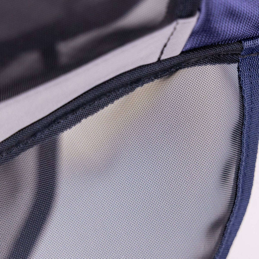 FlyGuard by Shires Fliegenmaske Pro Fine Mesh mit Ohren und Nase Navy