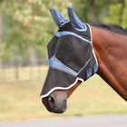FlyGuard by Shires Fliegenmaske Pro Air Motion mit Ohren und Nase Deep Airforce Blue