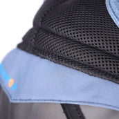 FlyGuard by Shires Fliegenmaske Pro Air Motion mit Ohren und Nase Deep Airforce Blue