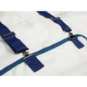 Highlander Plus Ekzemerdecke Sweet-Itch Combo Weiß/Airforce