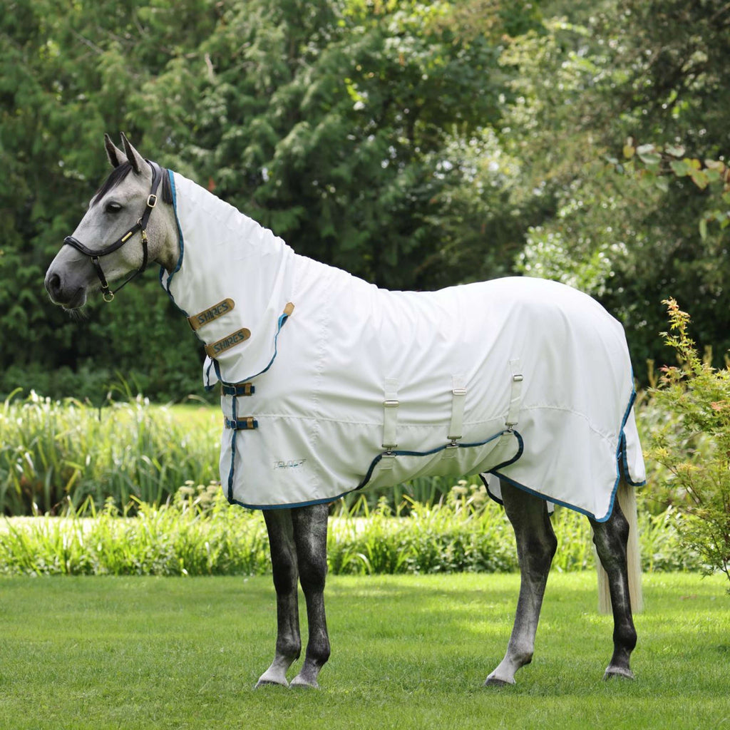 Tempest Plus by Shires Ekzemerdecke Sweet-Itch Combo Weiß/Airforce