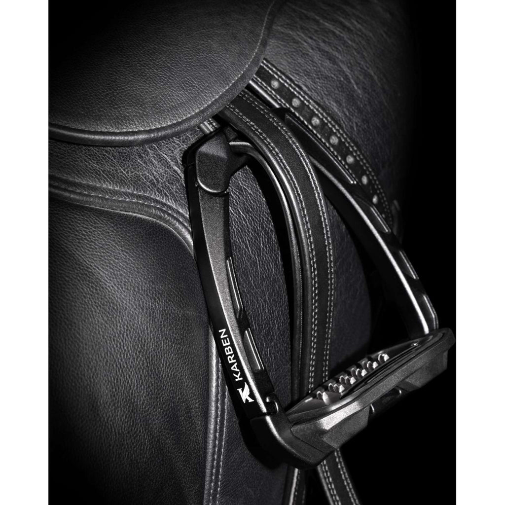 Karben by Shires Steigbügel Ultra Grip Schwarz