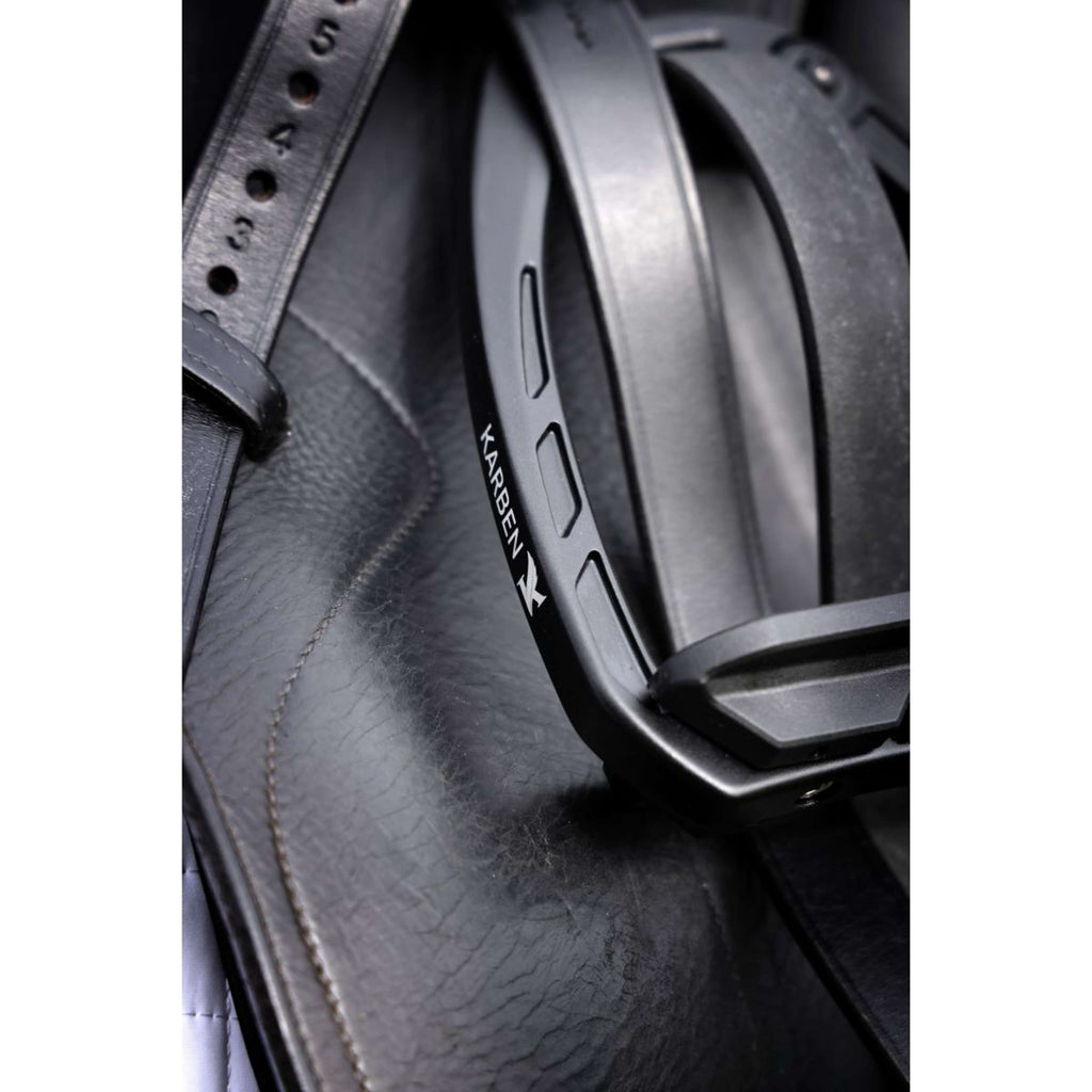 Karben by Shires Steigbügel Ultra Grip Schwarz