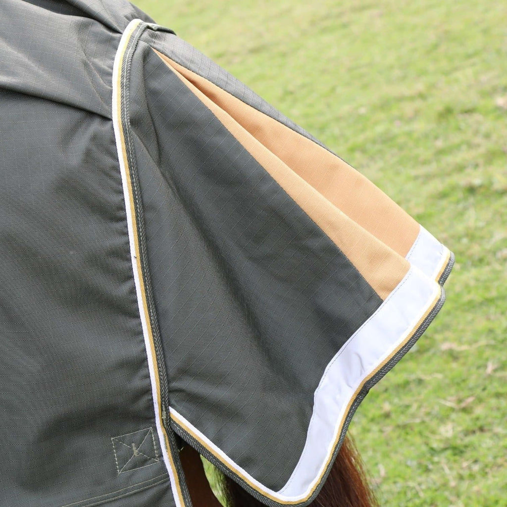 Highlander Plus by Shires Regendecke Turnout 50g Grün