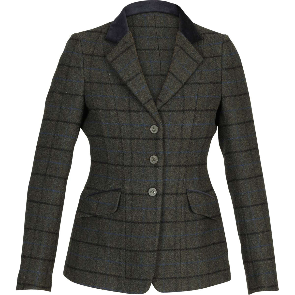 Aubrion by Shires Turnierjacket Saratoga Dunkel Grün Check