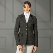 Aubrion by Shires Turnierjacket Saratoga Dunkel Grün Check