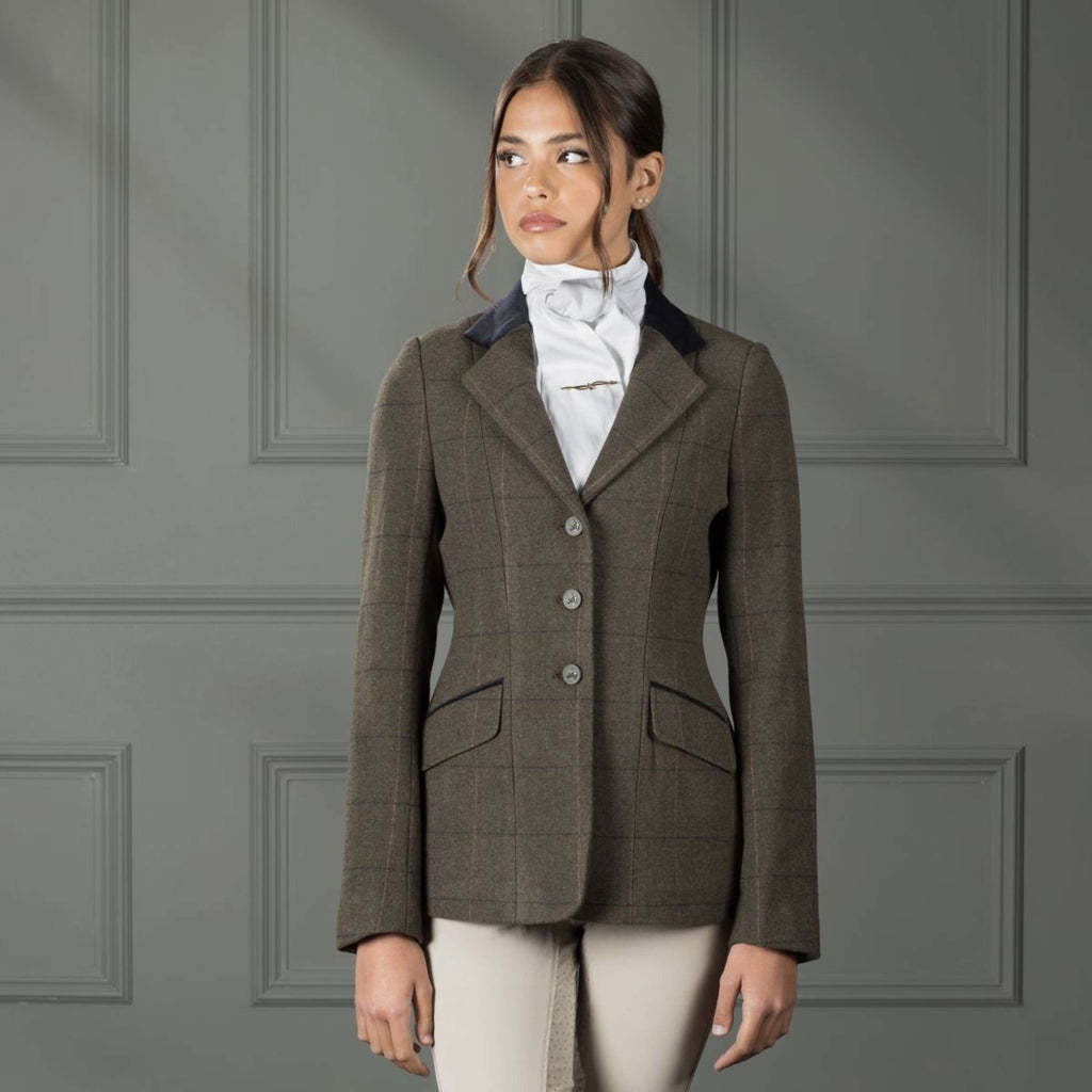 Aubrion by Shires Turnierjacket Saratoga Grün Check