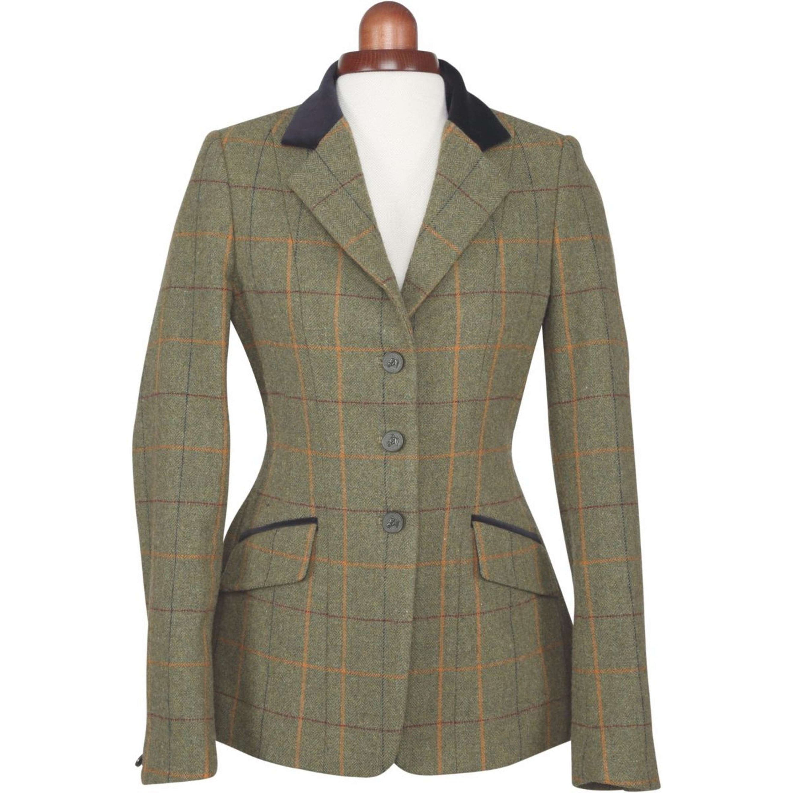 Aubrion by Shires Turnierjacket Saratoga Rot/Gelb/Blau Check