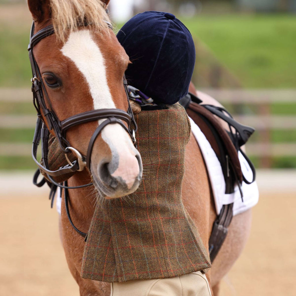 Aubrion by Shires Turnierjacket Saratoga Kinder Rost Check
