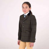 Aubrion by Shires Turnierjacket Saratoga Kinder Spruce Grün Check