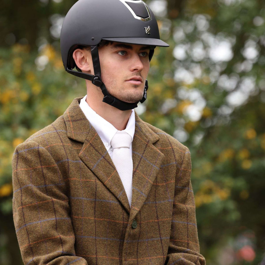 Aubrion by Shires Turnierjacket Saratoga Herren Eichenbraun Check