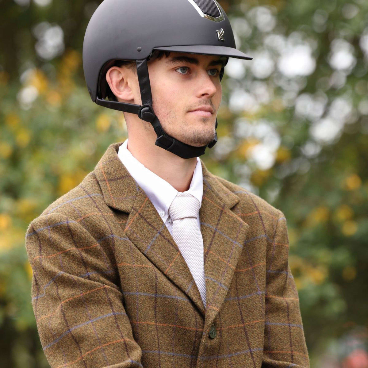 Aubrion by Shires Turnierjacket Saratoga Herren Eichenbraun Check