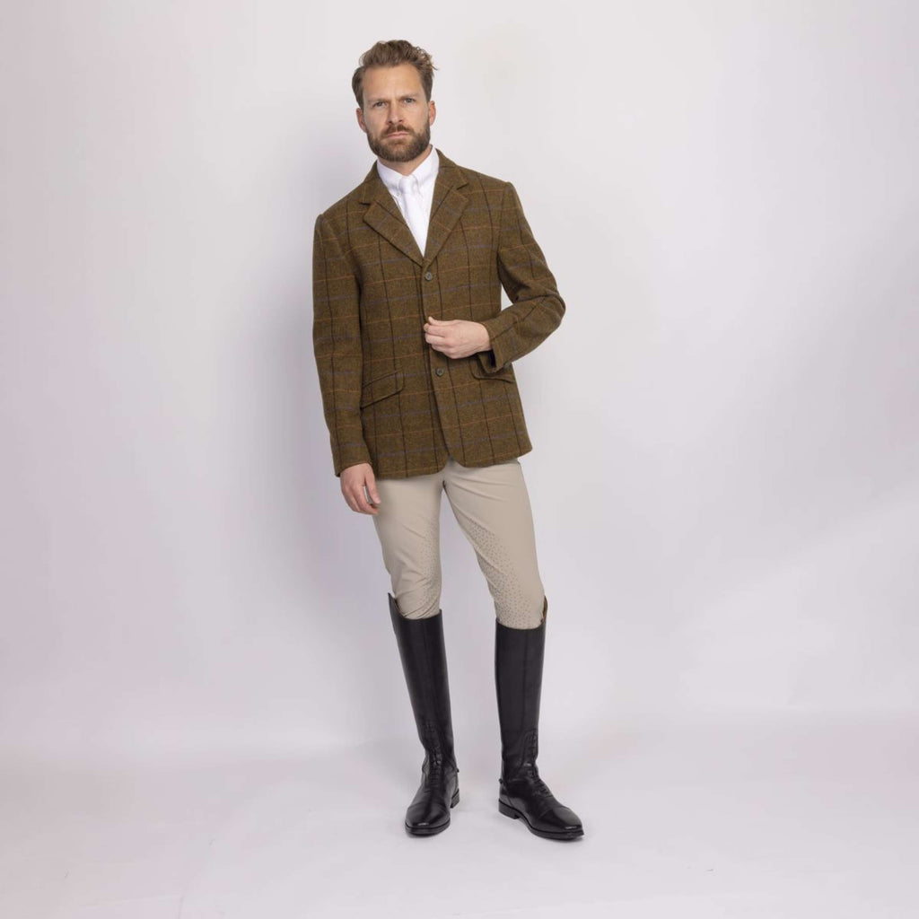 Aubrion by Shires Turnierjacket Saratoga Herren Eichenbraun Check