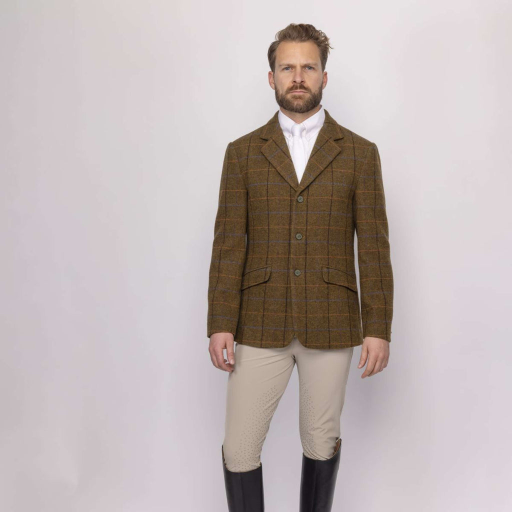 Aubrion by Shires Turnierjacket Saratoga Herren Eichenbraun Check