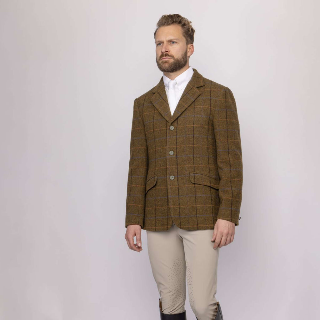 Aubrion by Shires Turnierjacket Saratoga Herren Eichenbraun Check