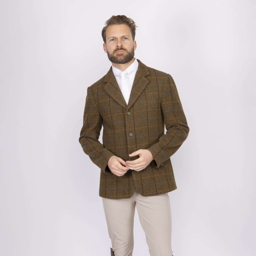 Aubrion by Shires Turnierjacket Saratoga Herren Eichenbraun Check