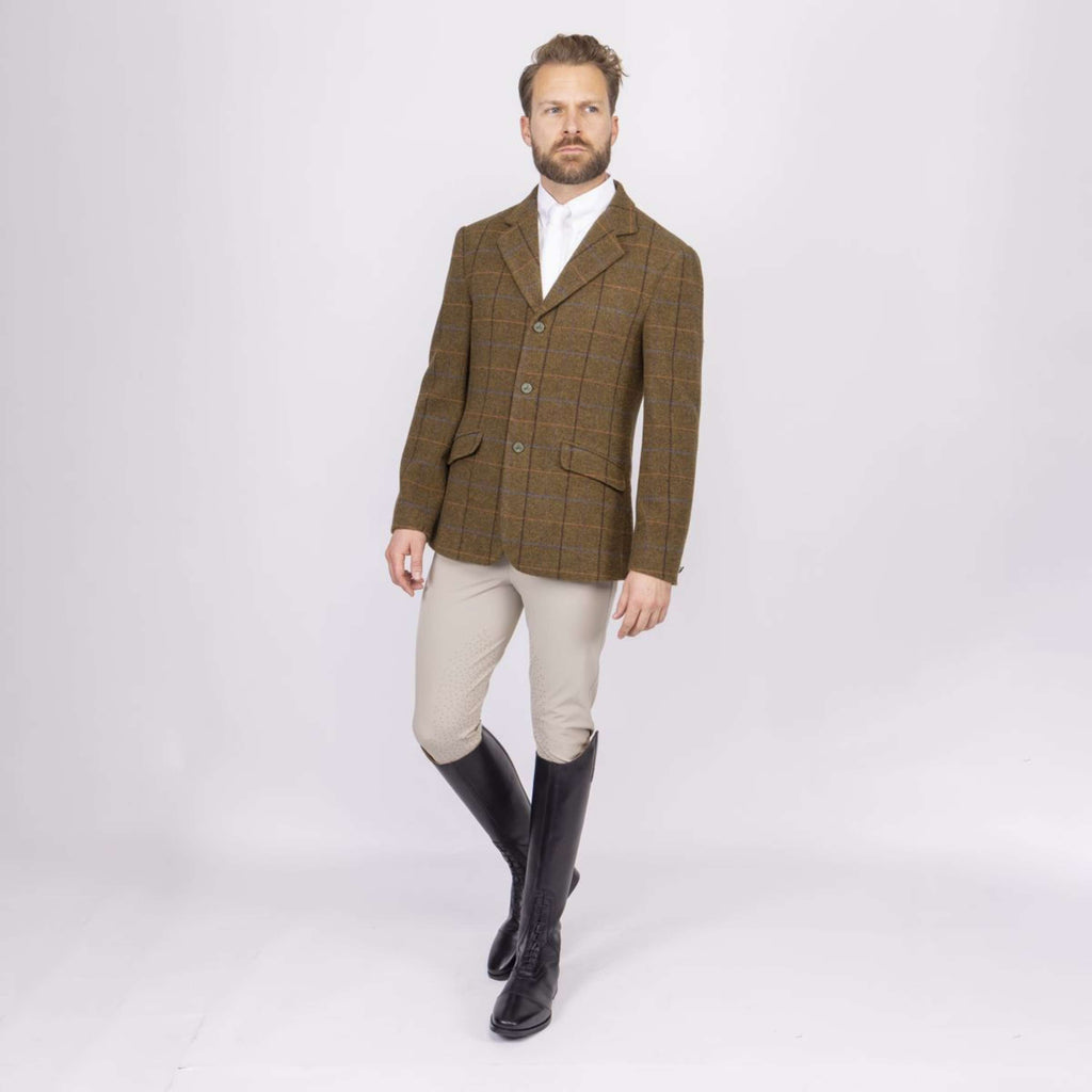 Aubrion by Shires Turnierjacket Saratoga Herren Eichenbraun Check