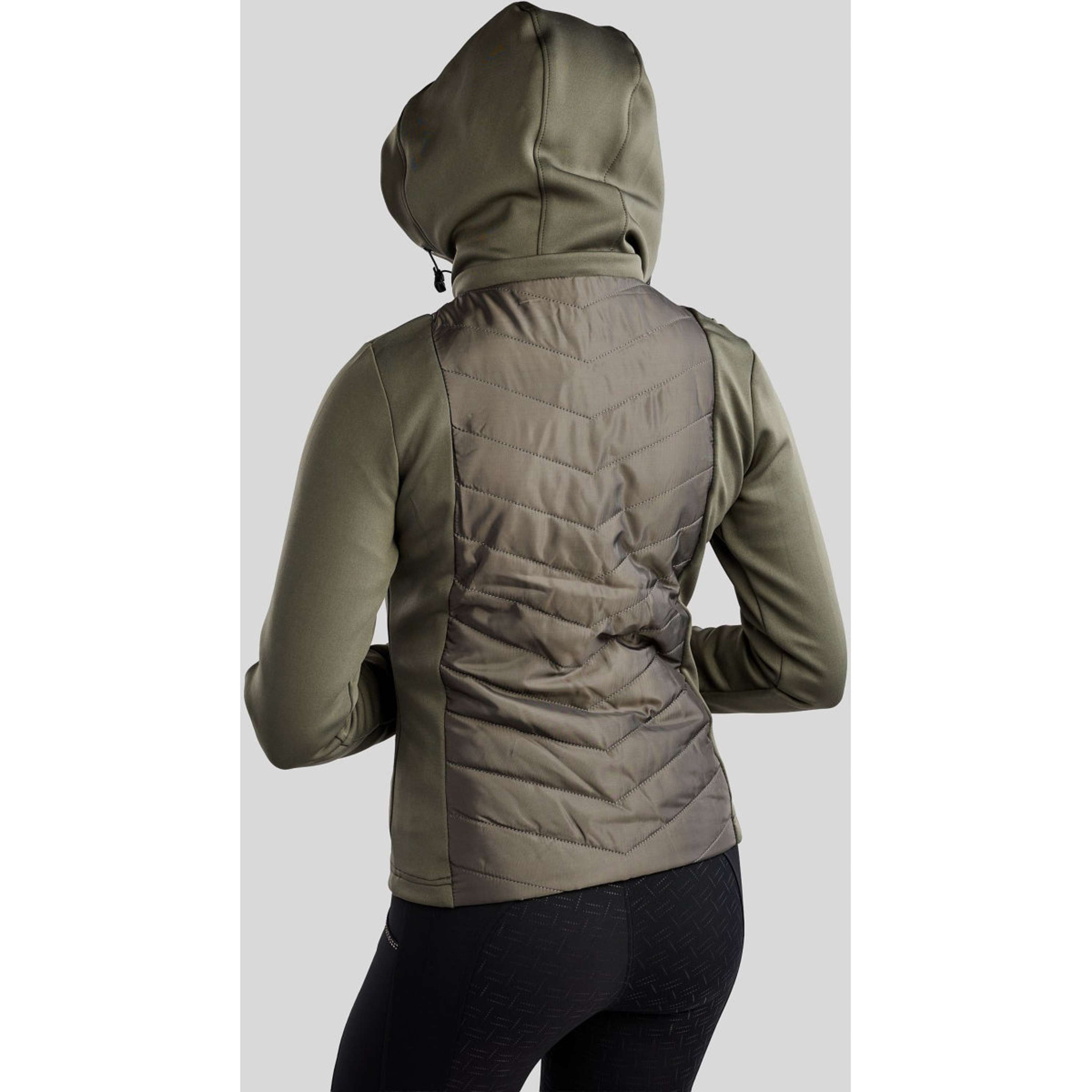 Montar Jack MoEverline Hybrid Detachable Hood Golden Quartz Crystals Forest Green