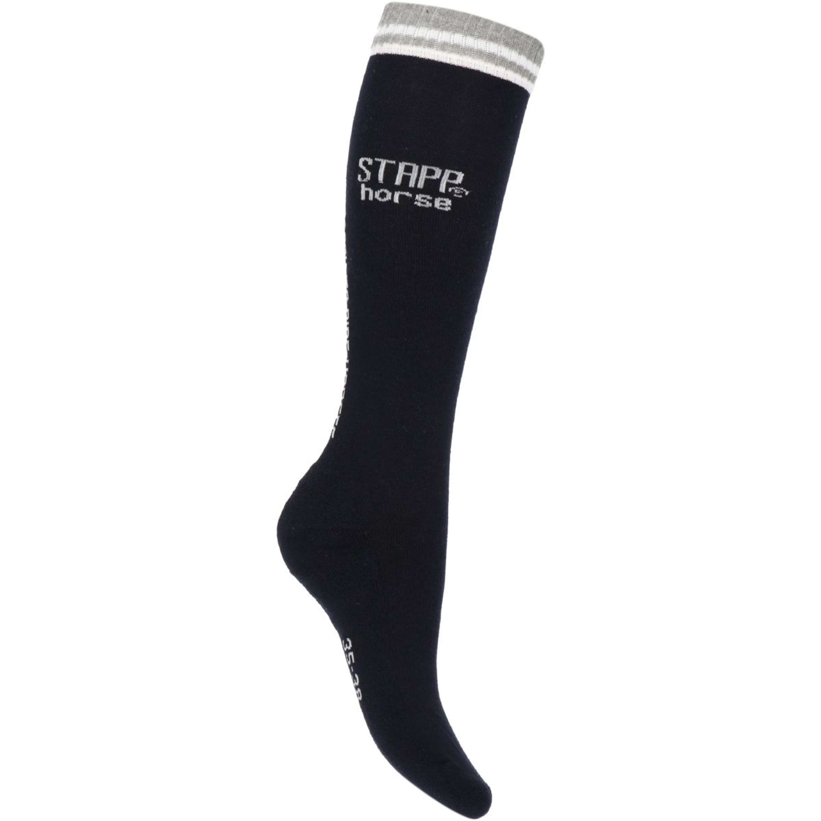 Stapp Horse Reitsocken Born To Ride Horses Marine