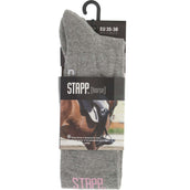 Stapp Horse Reitsocken Born To Ride Horses Hellgrau