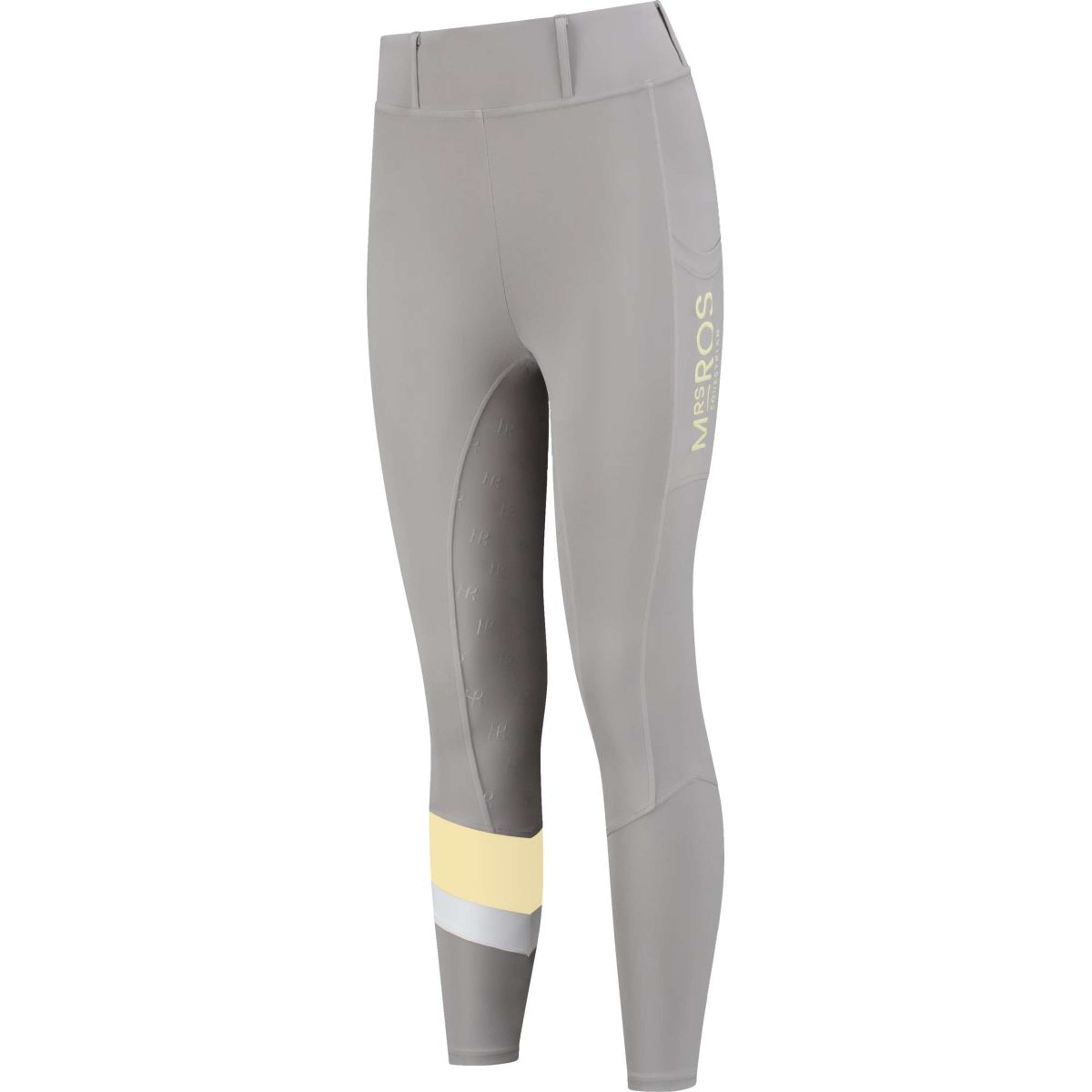 Mrs. Ros Reitleggings Silhouette Stripe Topping Grey