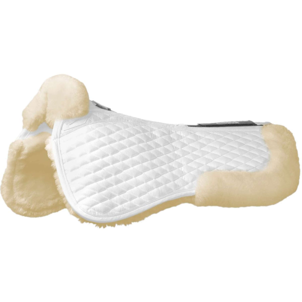 Stübben Sattelunterleger Streamline Lambswool Dressur Weiß
